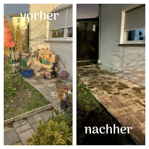 Vorher-Nachher: Hof & Außenbereich